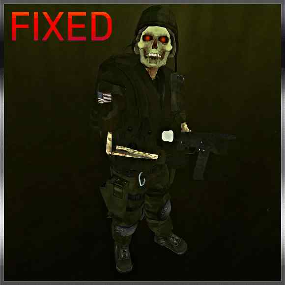Skeleton Soldier Playermodel (FIXED)