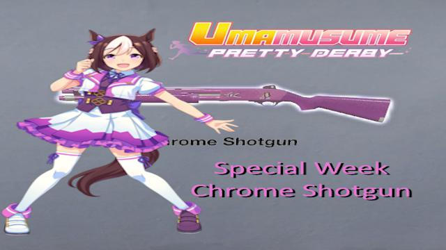 Umamusume Pretty Derby: Special Week Chrome Shotgun Reskin preview