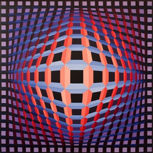 3D BLUE AND RED