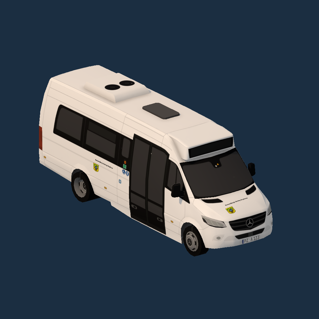 Mercedes Sprinter City 45 Black & White Dopiewo 2026