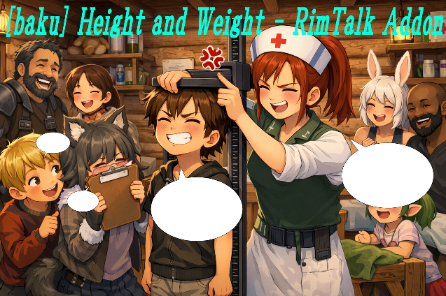 [baku] Height and Weight - RimTalk Addon