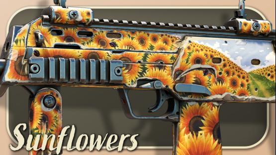 MP7 | Sunflowers (Vibrant)