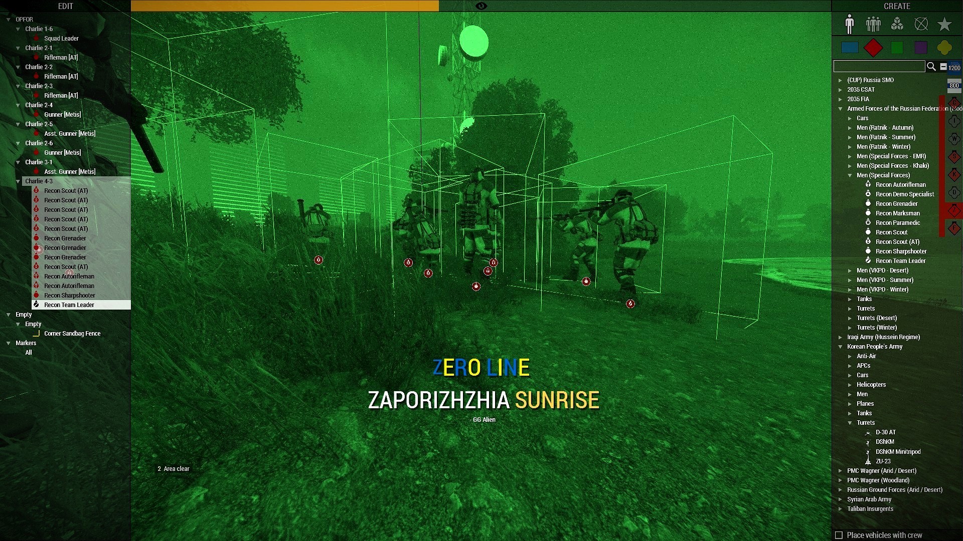 Zero Line: Zaporizhzhia Sunrise