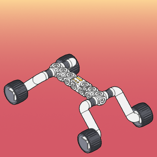 Torsion spring suspension demo