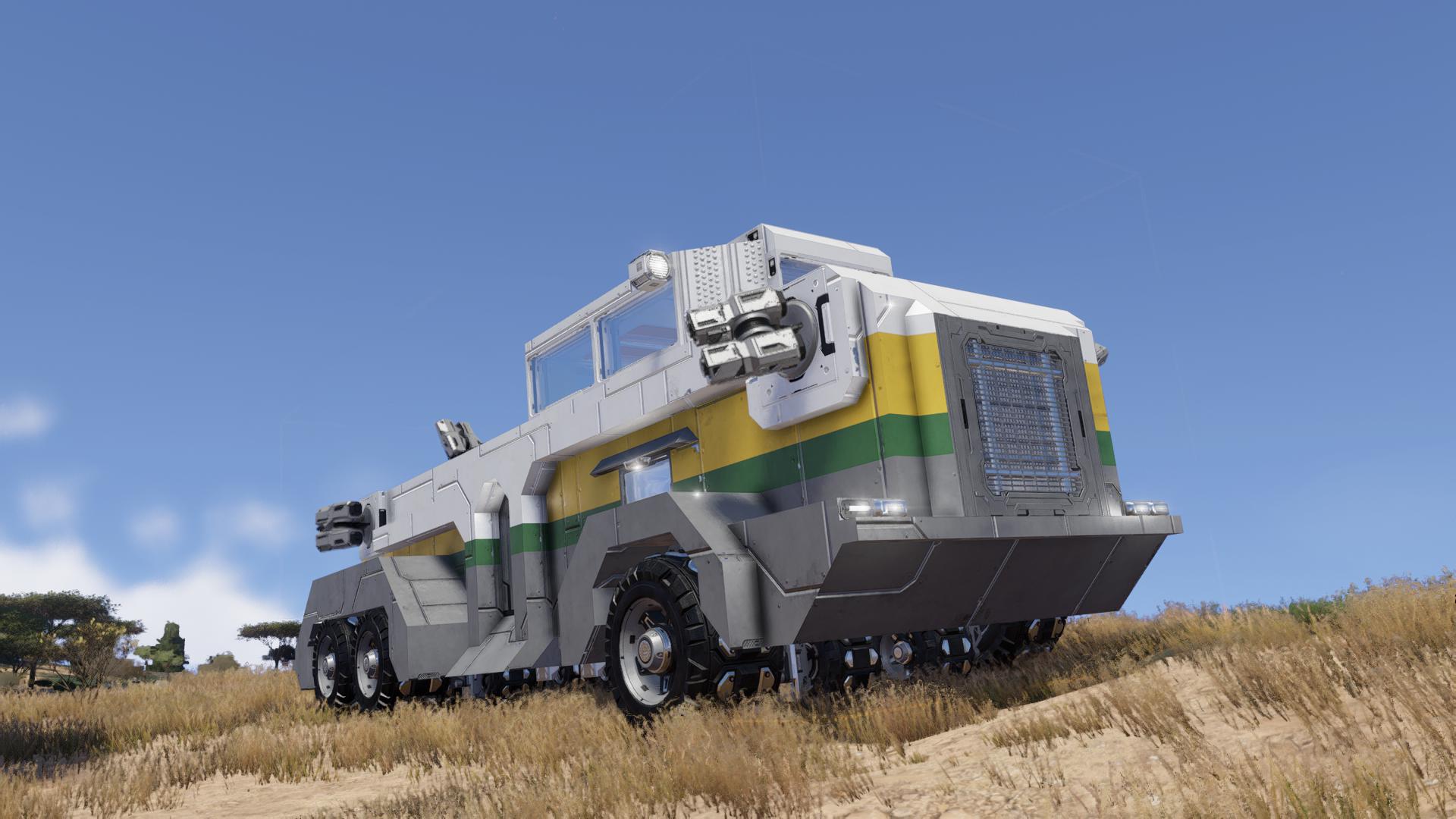 Atlantica 18x18 All Terrain Survival Battle Truck Prototype