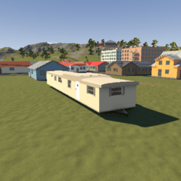 1970's 12x64 mobile home (unfurnished)