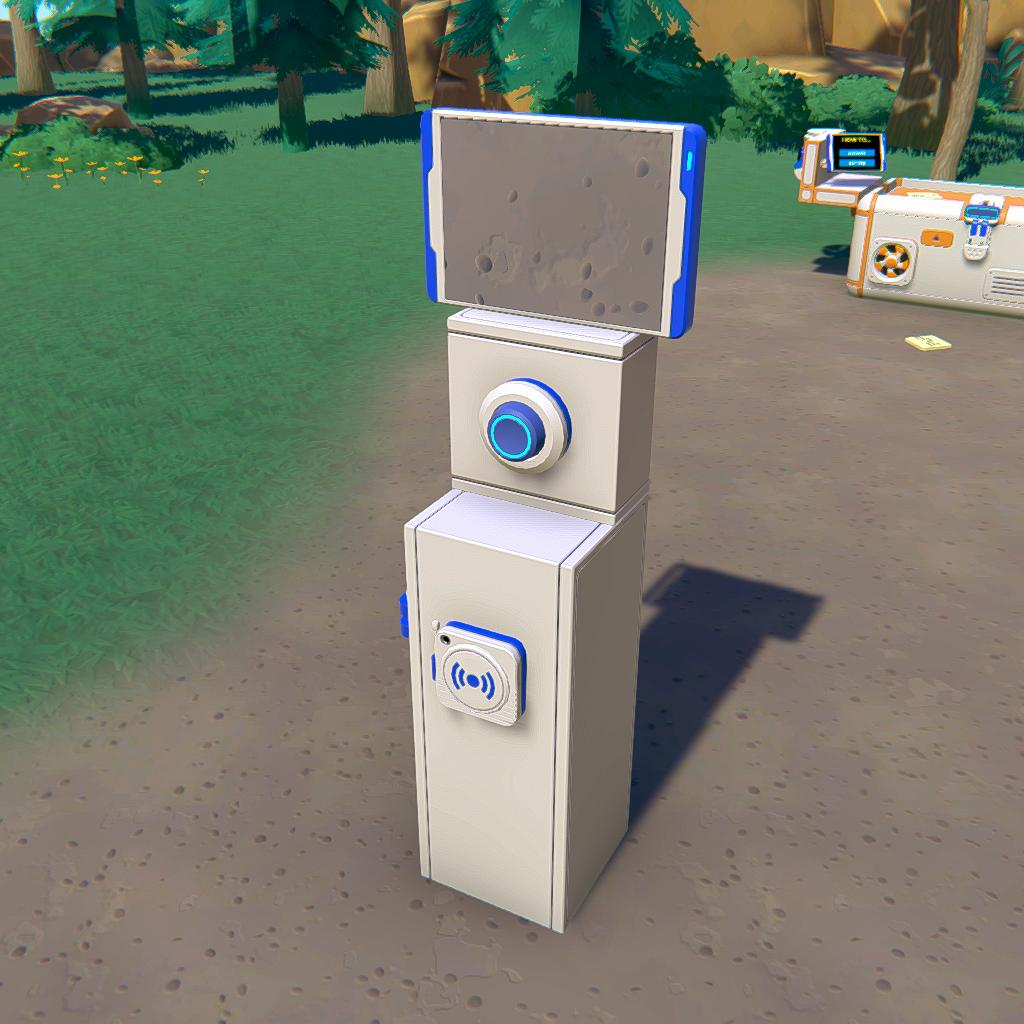ROCKET SHIP BUTTON
