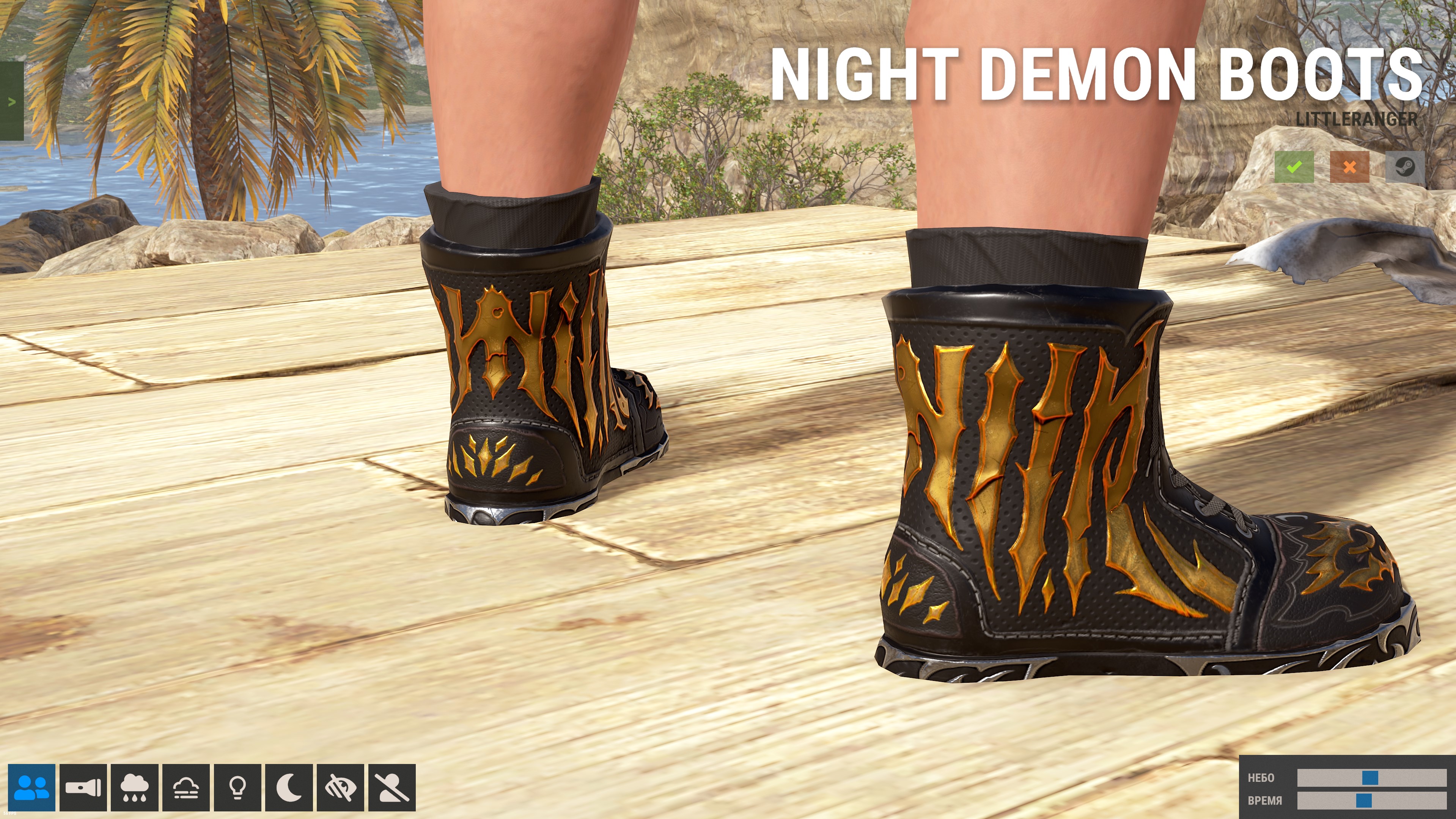 Night Demon Boots thumbnail 4