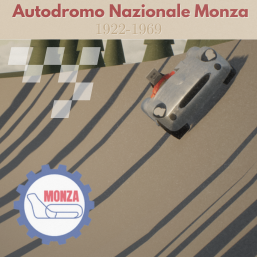 1922-1969 Autodromo Nazionale Monza Racetrack 1:1