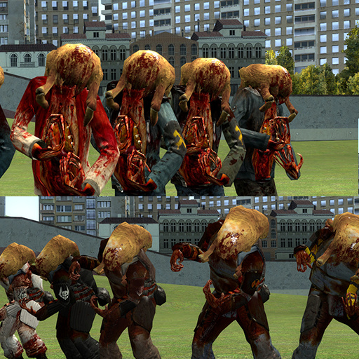 Zombie skins pack v5 NPC REPLACE(Lost addon)