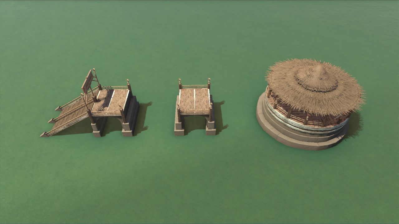 Paserelas acuaticas tropicales