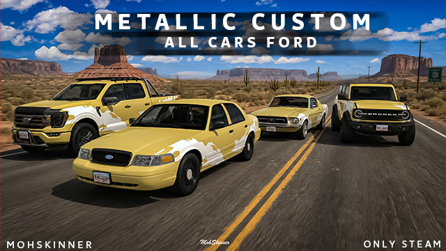 Metallic Custom Ford [Road Trip Skin]