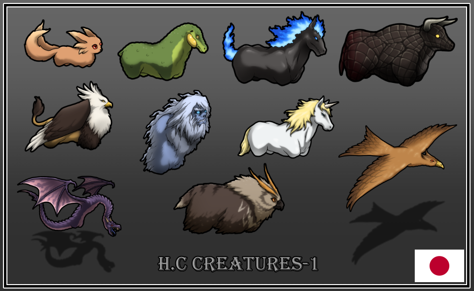 HC Creatures Continued 日本語化