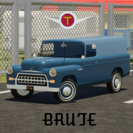 Troubadour brute van 1956 2 tone