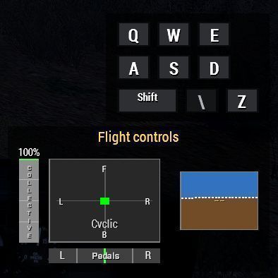 CHS Flight HUD