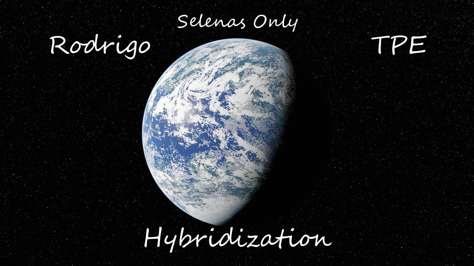 Modular RMR-TPE: Selenas, IceWorlds, and Asteroids