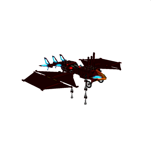 Howl's Moving Castle Inspired Ornithopter v4