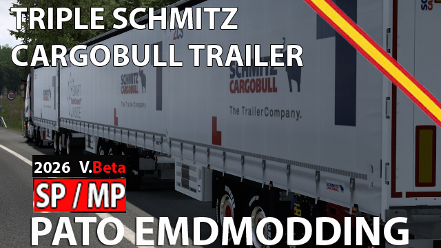 Pato Schmitz Triple Cargobull Trailer (SP/MP)