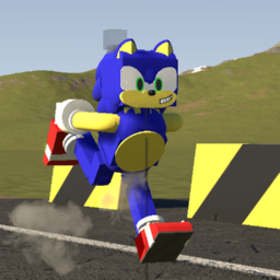 Sonic the Hedgehog (Running Character)