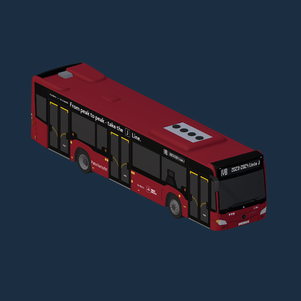 VVT IVB Innsbruck - MB C2 (Euro VI) '15 (3D) - Linie J Werbung - Bj 2023-2024