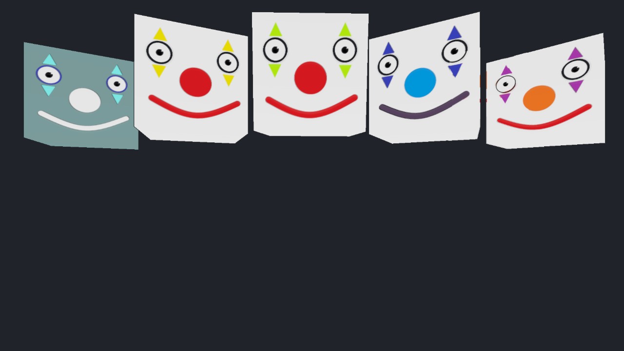 Dex's Clown Heads Pack
