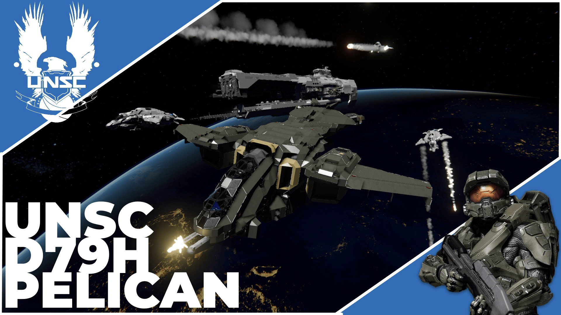 [UNSC] D79H-TC Pelican preview