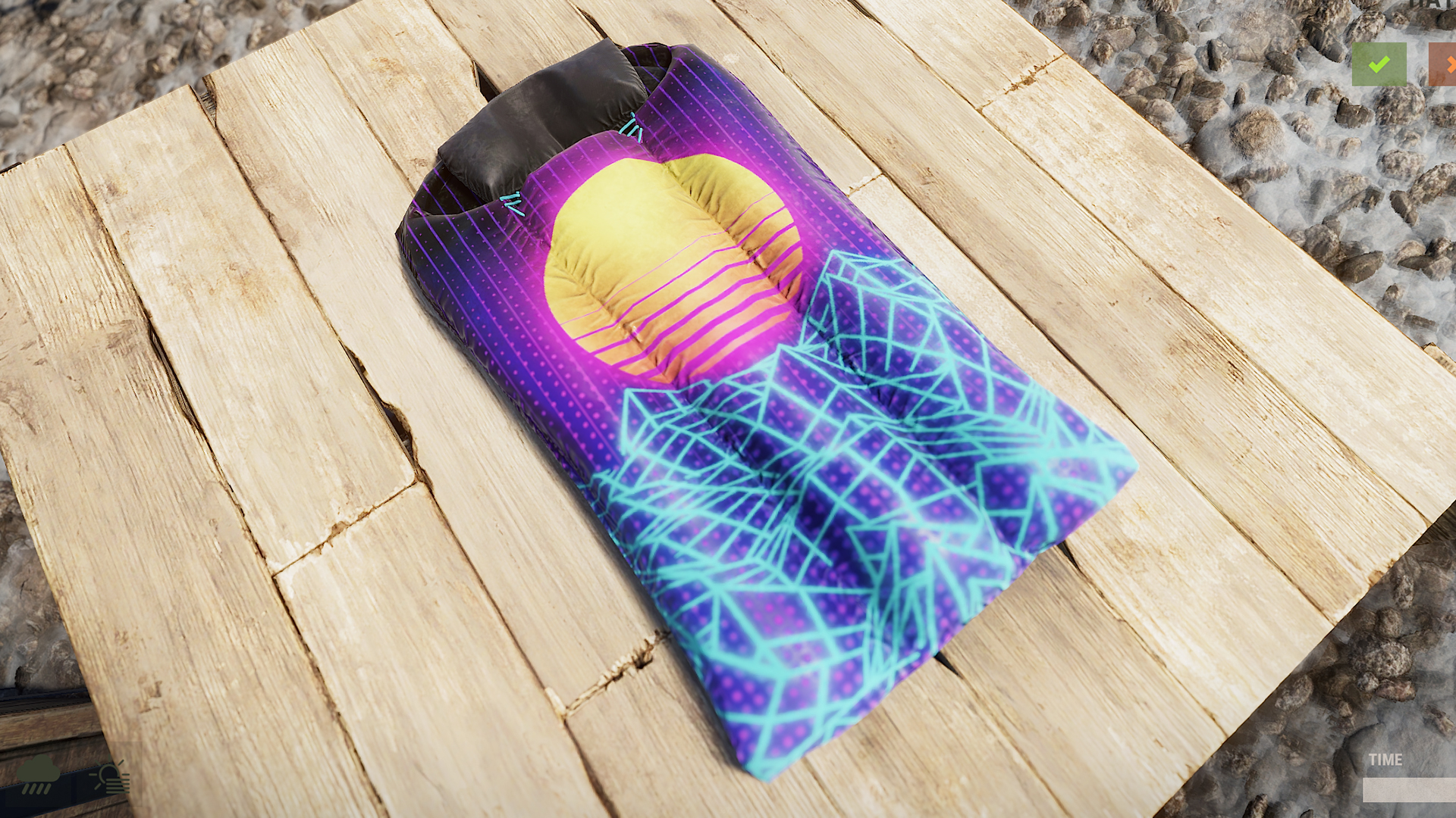Retrowave Sleeping Bag