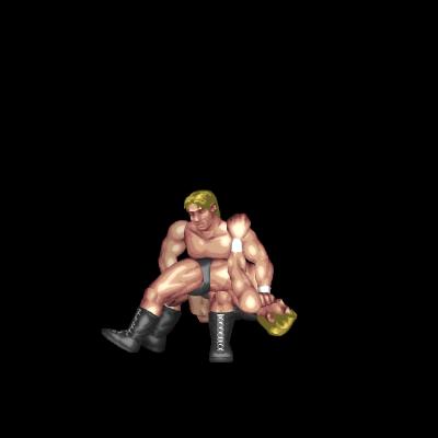 Pendulum Backbreaker Hold (M) | 振り子バックブレーカーホールド（M）