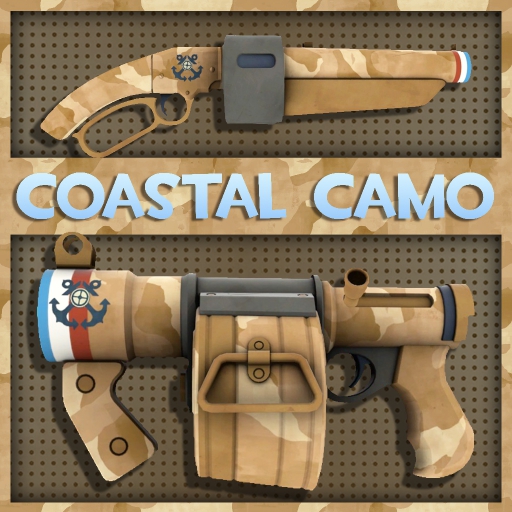Coastal Camo - War Paint – Team Fortress 2 Mod