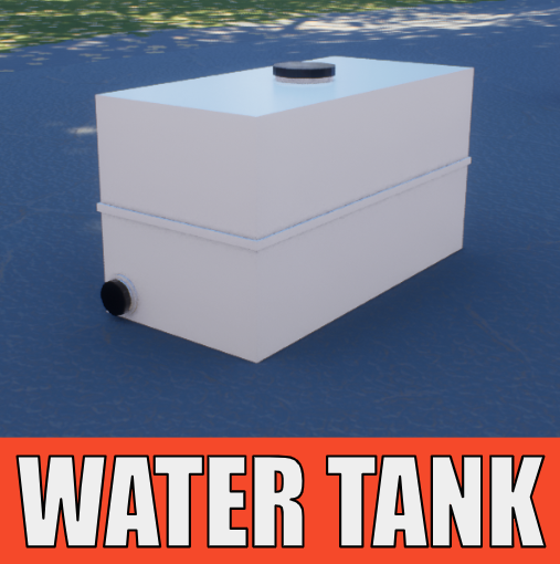 50 Gallon Water Tank