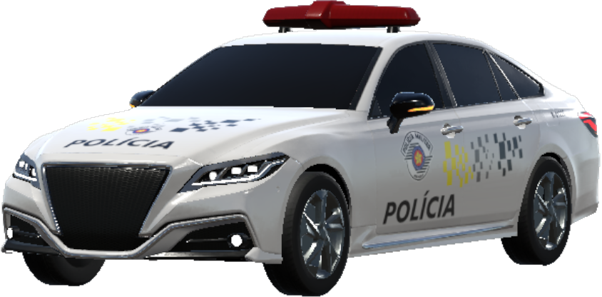 Brazil Koi BPRv Patrol Car - PMESP