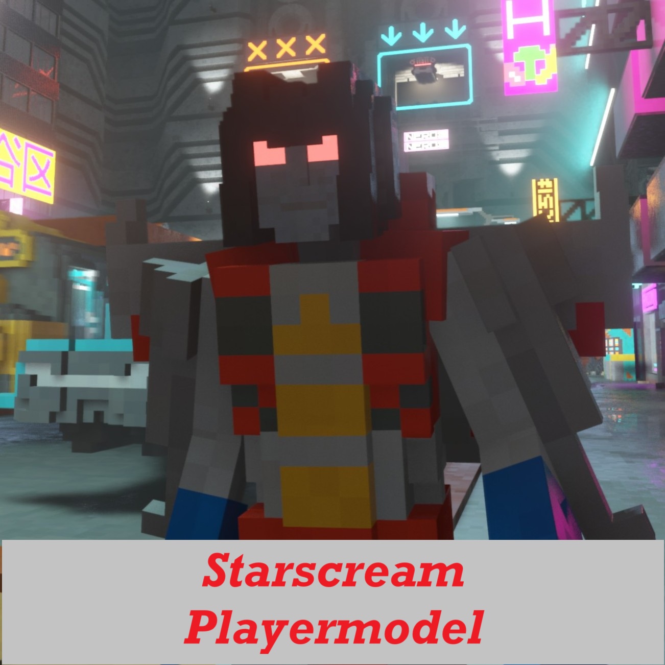 Transformers G1 Starscream Playermodel