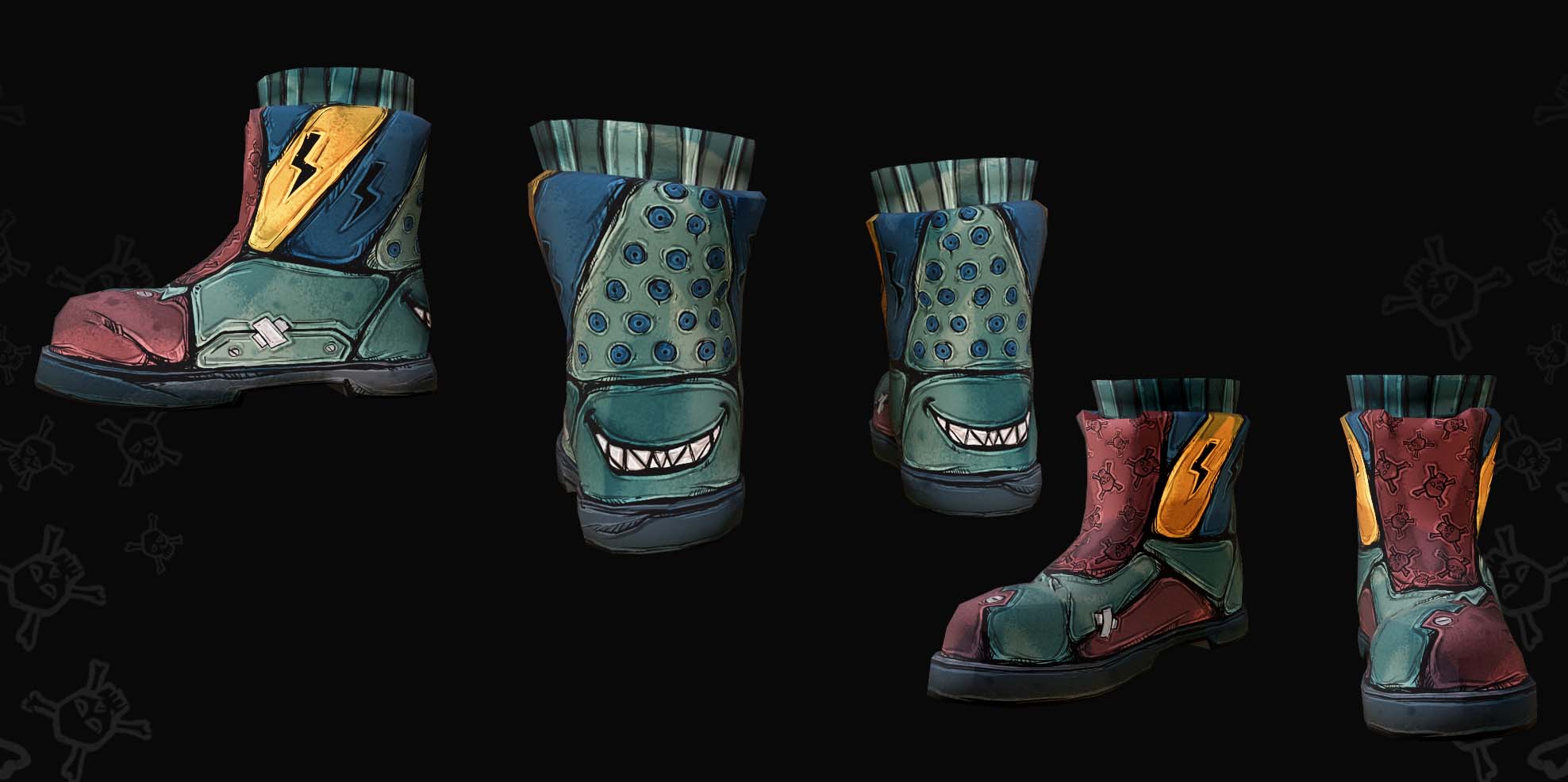 Cel Shading Boots