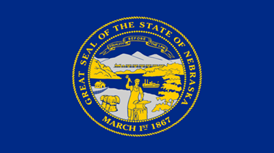 The flag of the state of Nebraska