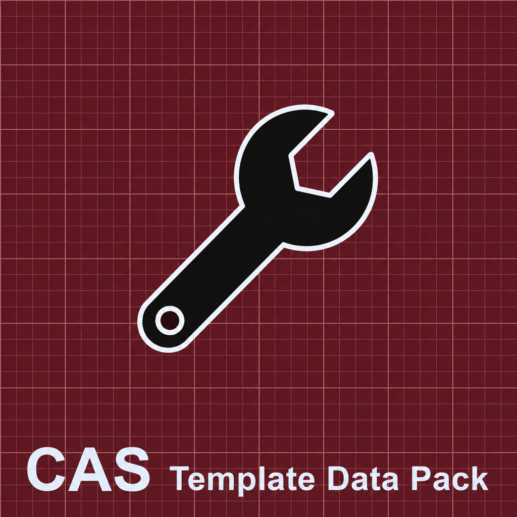 [CAS Template] Data Pack Template — Accessory Data Starter Kit