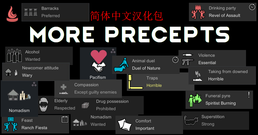 Ideology: More Precepts简体中文汉化包
