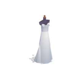 Wedding  Dress A Mannequin