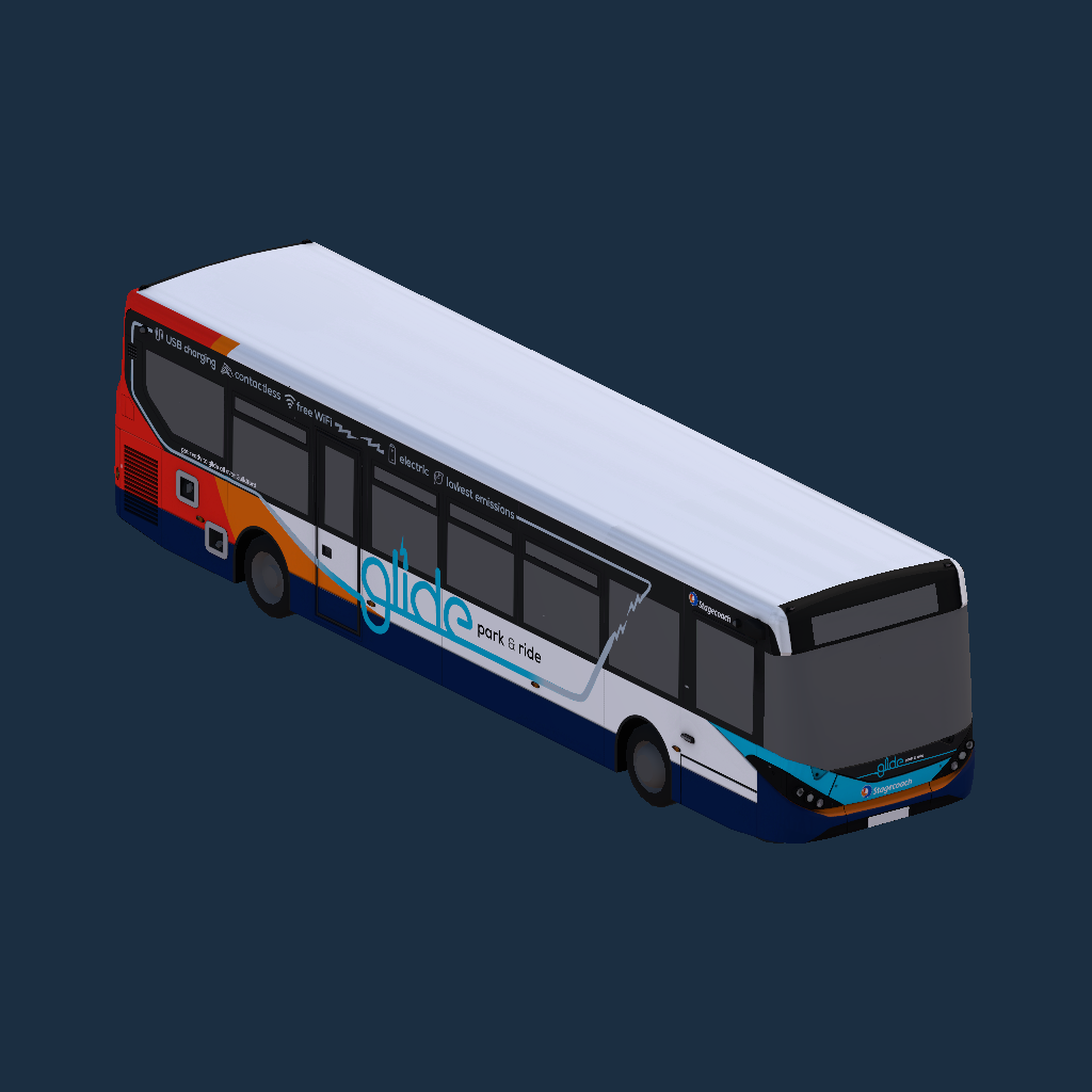 Stagecoach South Guildford Glide Park & Ride Enviro 200MMC