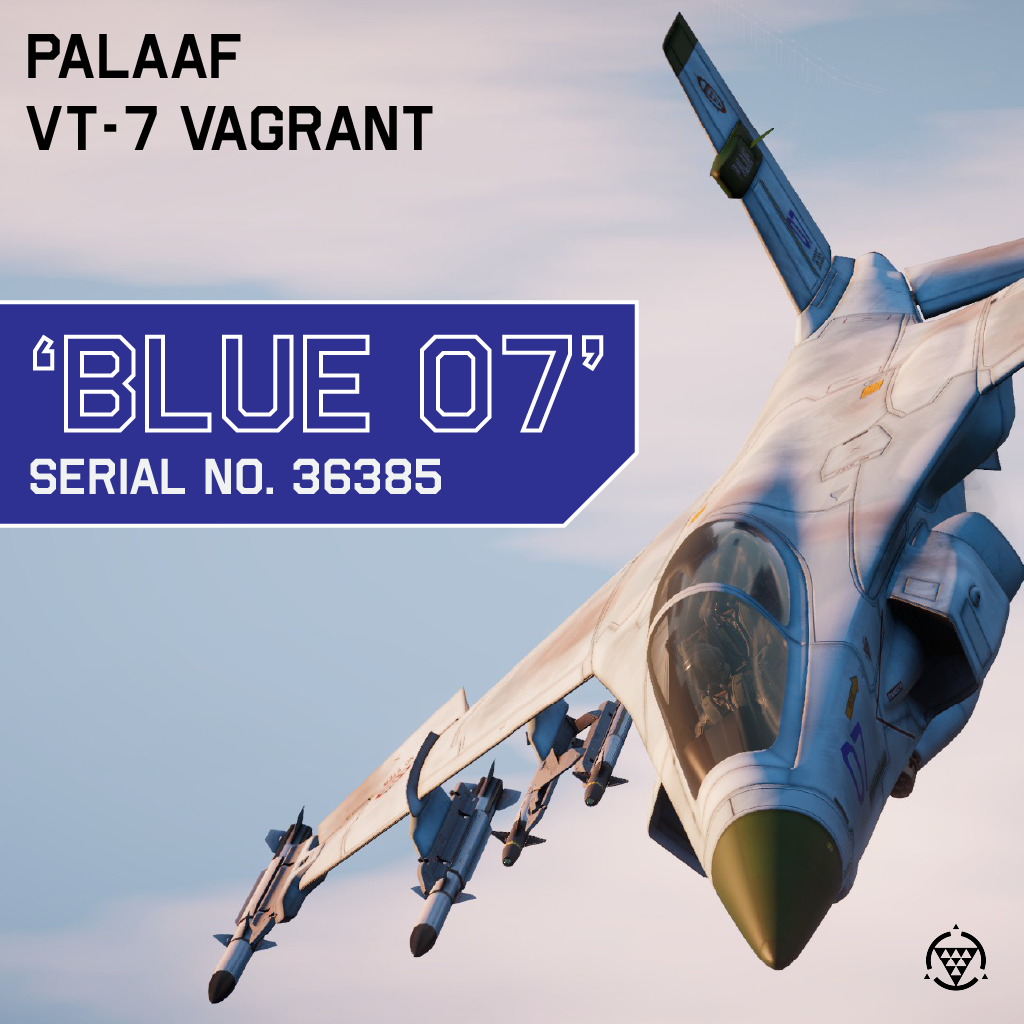 [VT-7 Vagrant] PALAAF 'Blue 07' preview