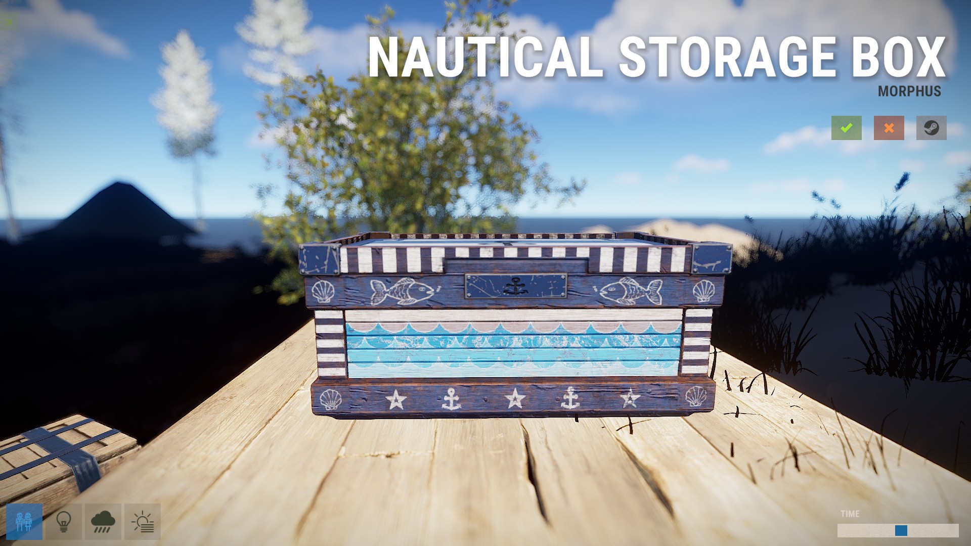 Nautical Storage Box