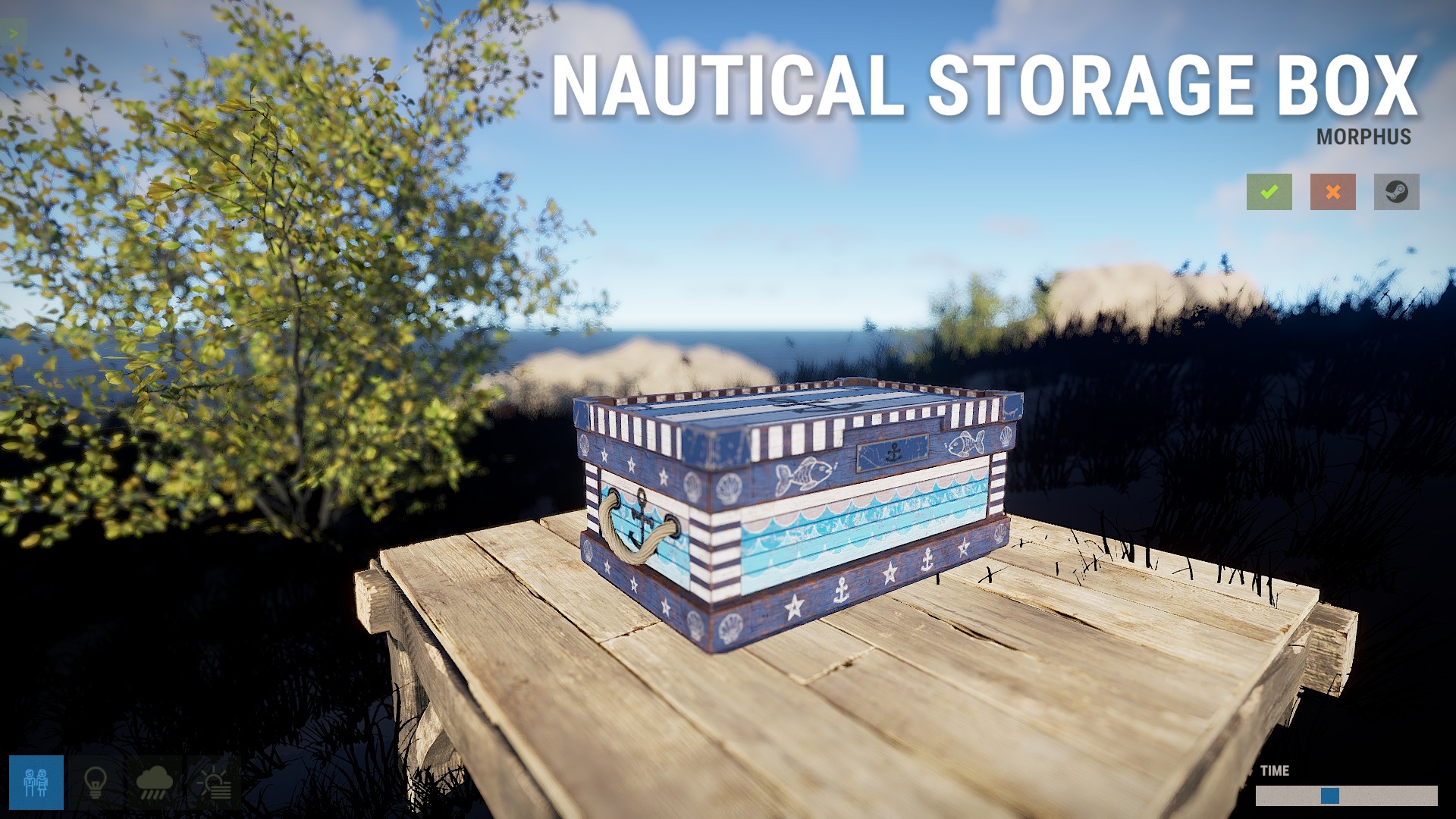 Nautical Storage Box