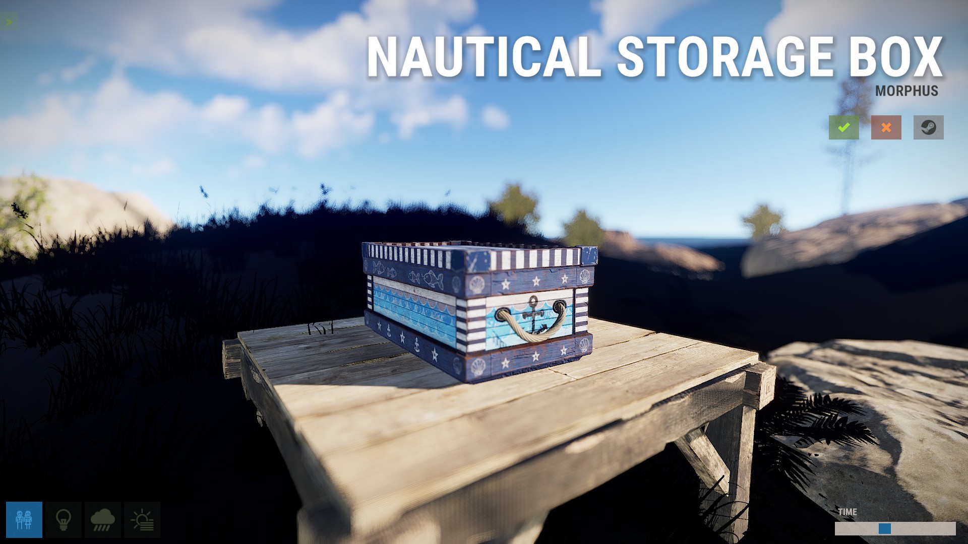 Nautical Storage Box