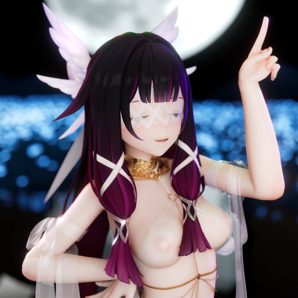 Blender99【哥伦比娅 Columbina Koronbīna】プレイ
