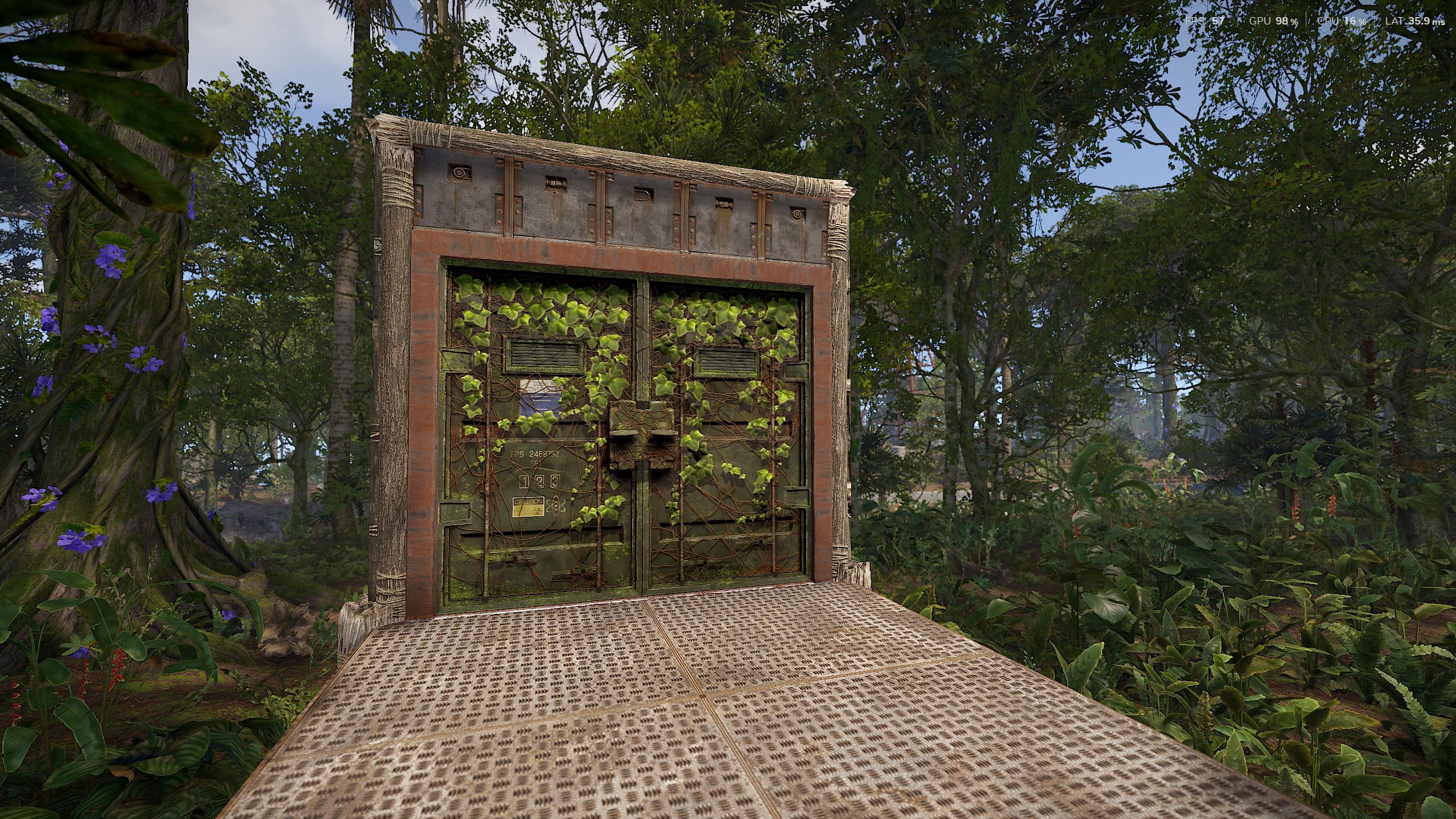 Cobalt Jungle Container Doors thumbnail 3