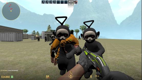 zombie teletubbies bunnyhop! – Counter-Strike 2 Mod