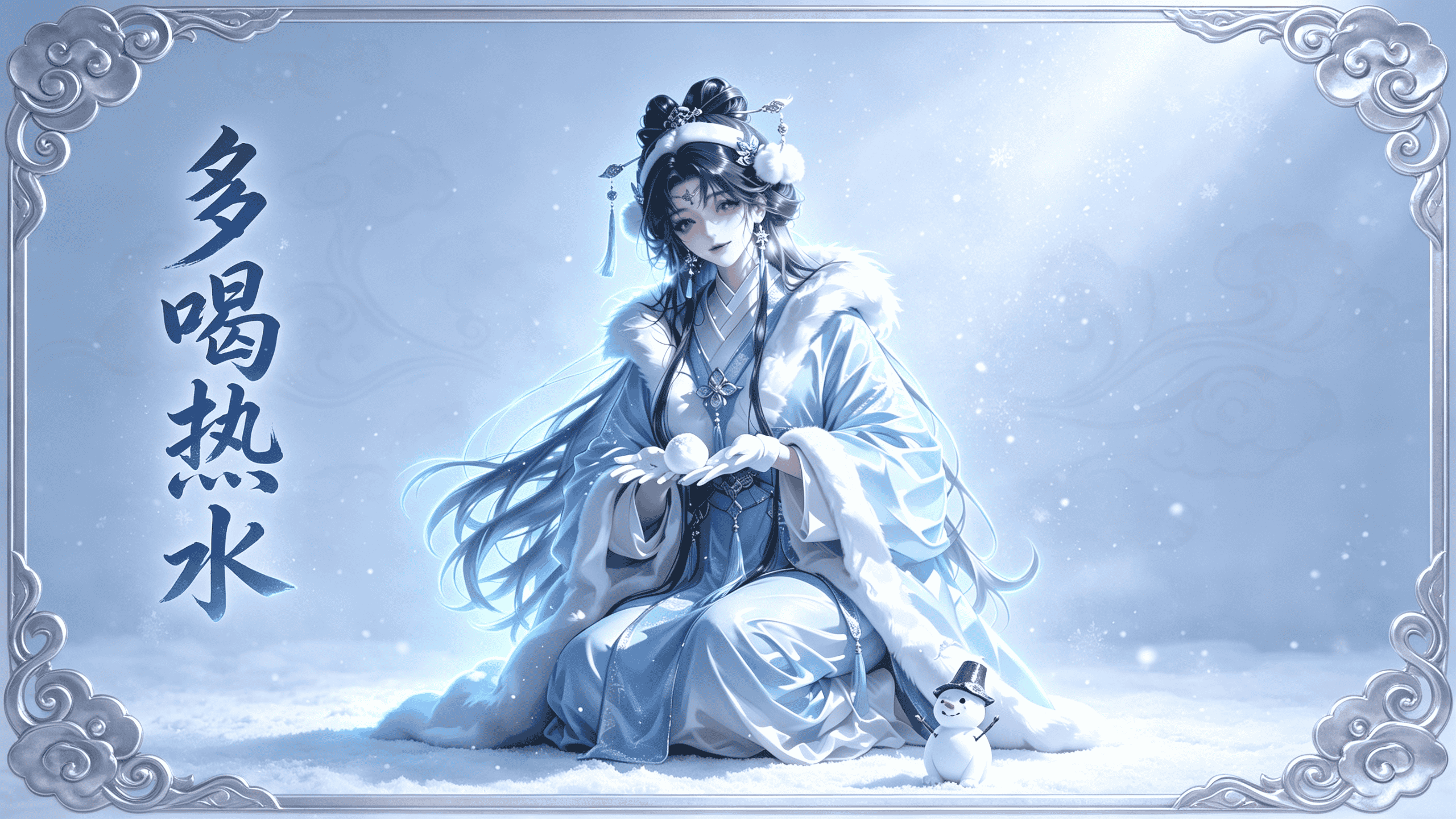 <size=20><color=#0000ff>【多喝热水】</color><color=#ff1493>很冷的冷仙子</color> preview