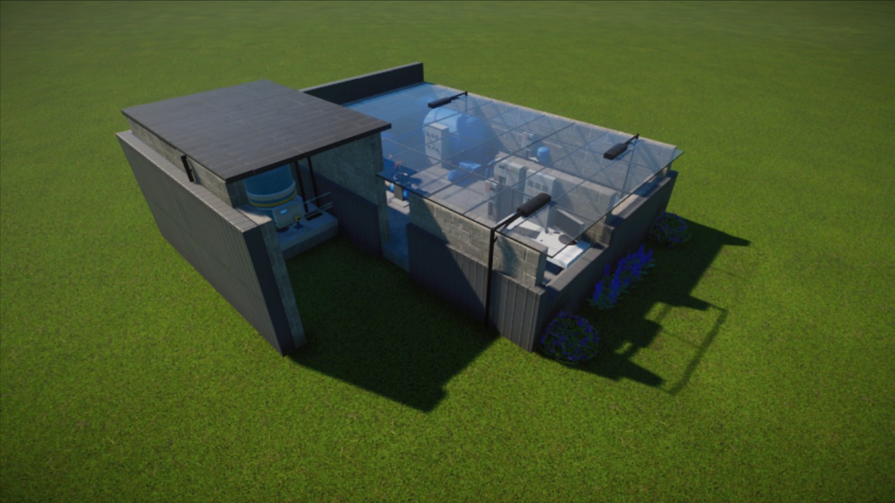 Water pump station