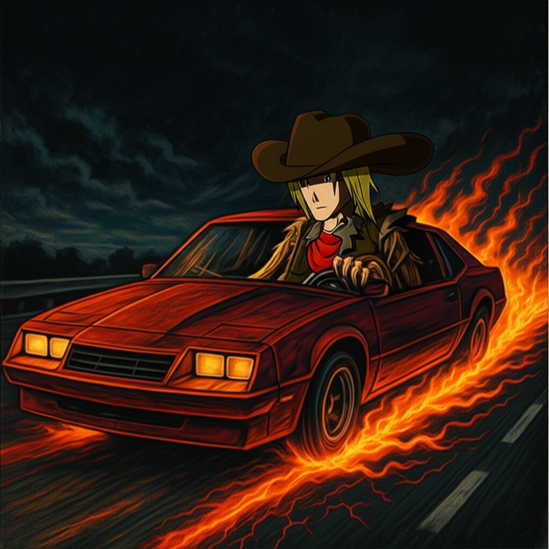 Lone Rider Scheuren