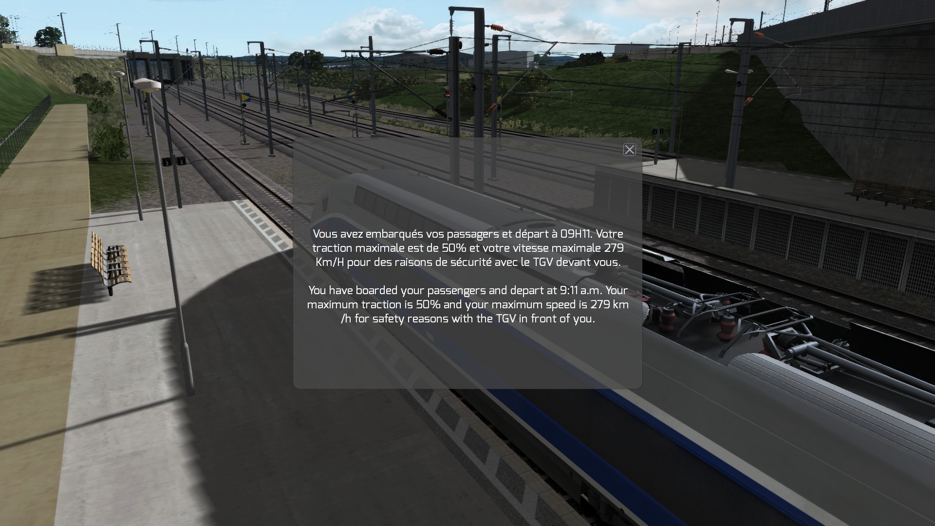 462 French Lines TGV Part 5 Valence to Lyon Saint Exupery