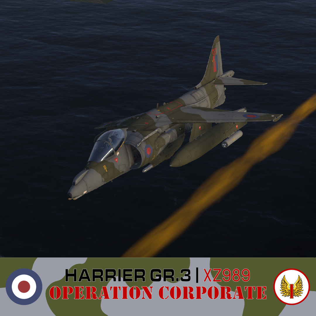 Harrier Gr.3 | XZ989 FKW 82’